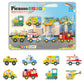 PicassoTiles 8pc Metro City Magnetic Action Figures