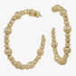 Gold Beaded Hoops