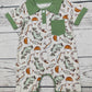 Baby Boy Fishing Lure Printed Romper