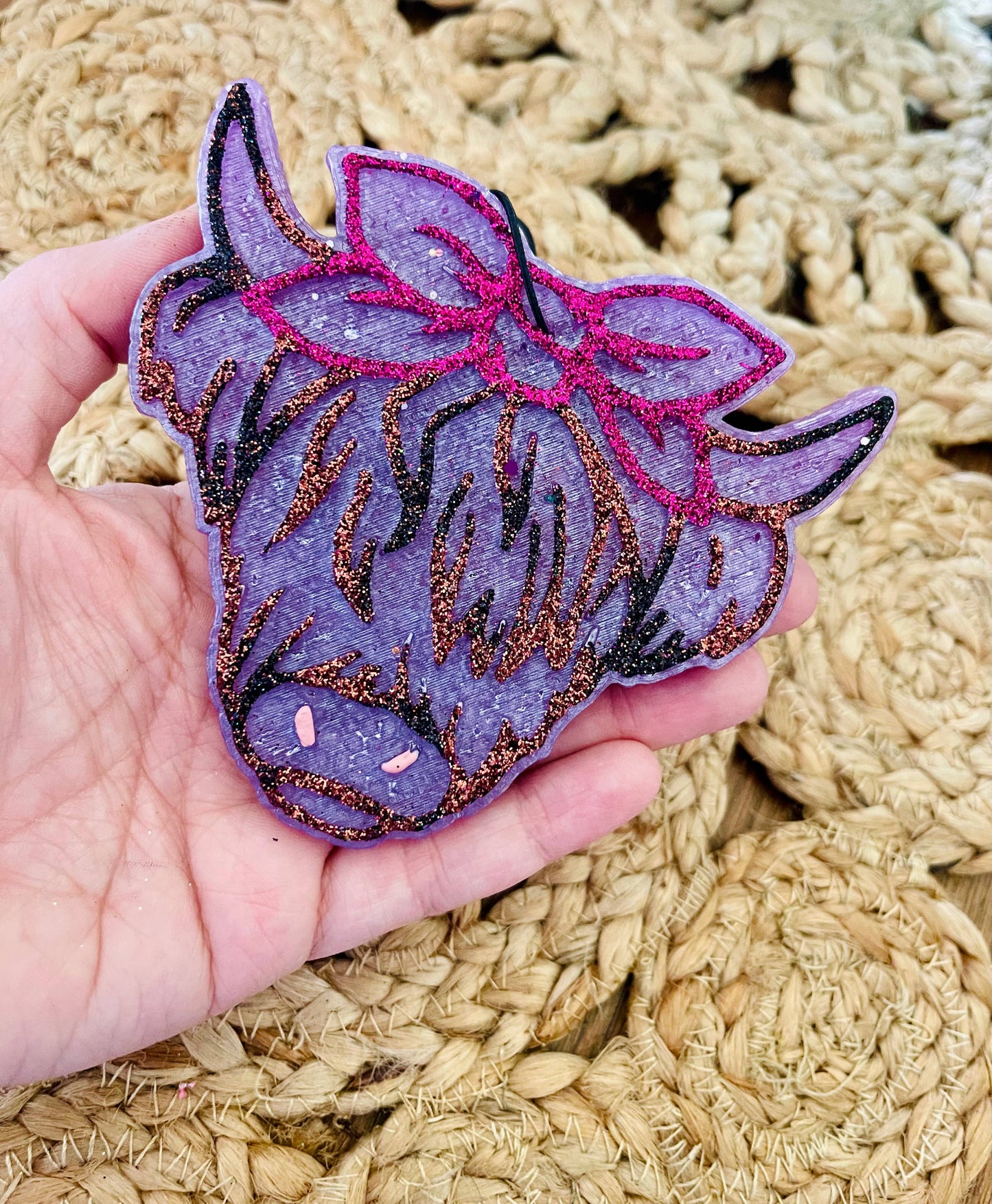 Highland Cow Car Freshie