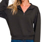 Quarter Zip Scuba Top