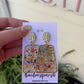 Gold Confetti Earrings