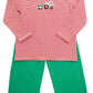 Christmas Tractor Pants Set