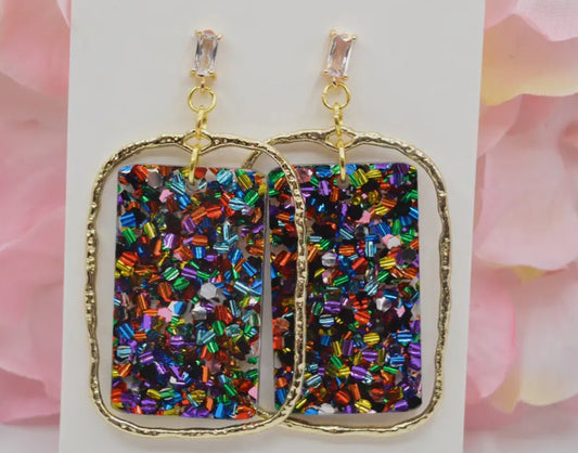 Confetti Bar Earrings