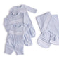 Baby Boy`s Smocked Argyle Shortall