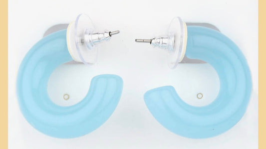Light Blue Hoops