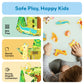 PicassoTiles 8pc Safari Animal Magnetic Action Figures