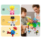 PicassoTiles 16pc Magnetic Tile Characters