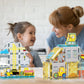 PicassoTiles 45pc Construction Magnetic Tile Building Set