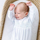 Jacob Smocked Footie - Light Blue