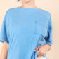 Blue Washed Tee