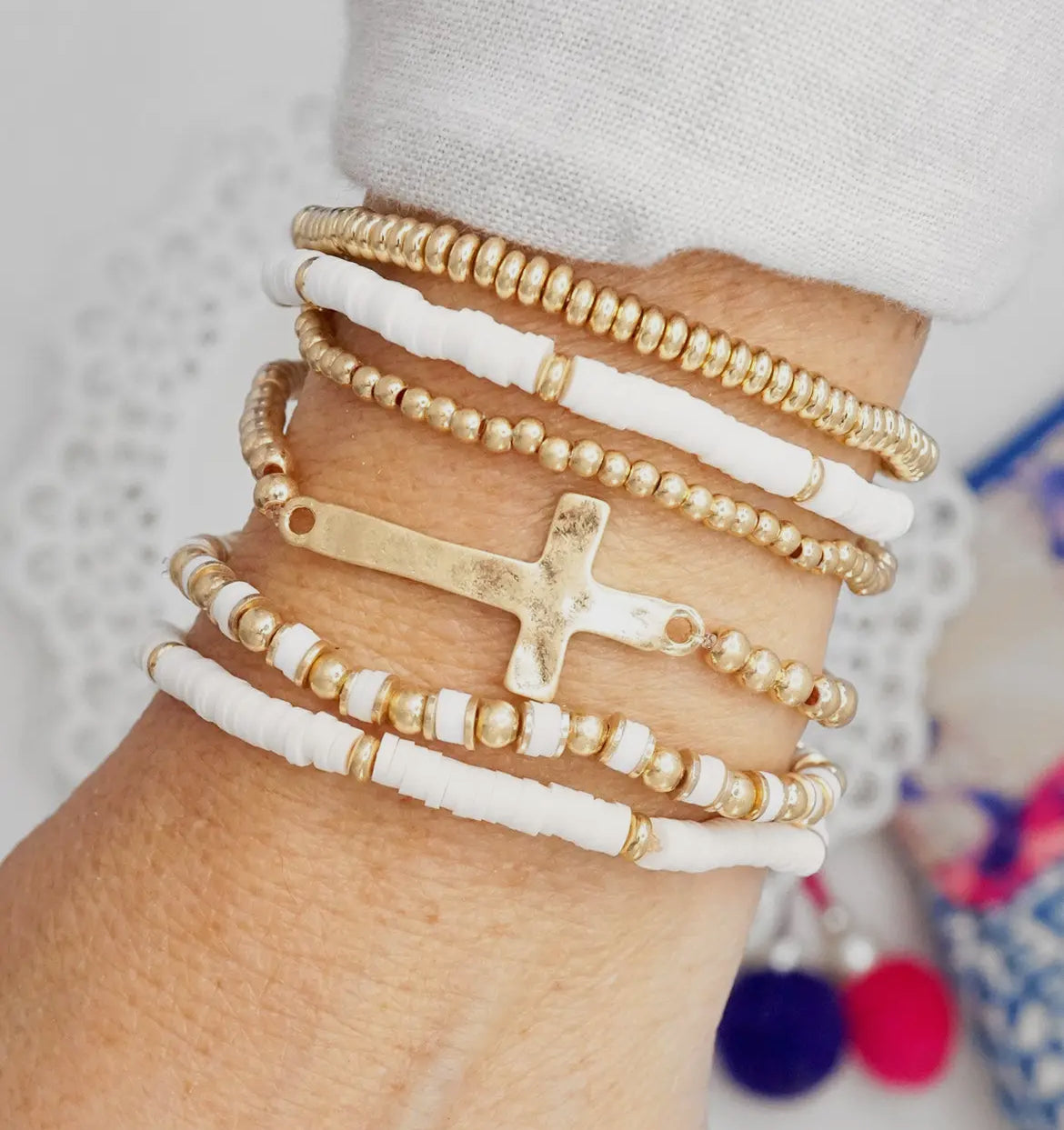 Cross Gold Stack