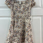 Kids Satin Puff Sleeve Dress