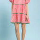Pink Floral Dress