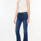Dark High Rise Bootcut Jeans