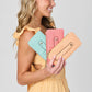 WL1889 Saige Slim Card Holder Women's Wallet
