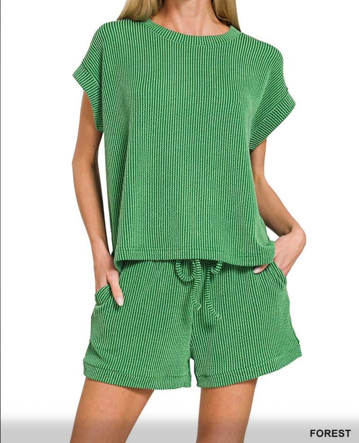 Ribbed Summer Set