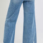 High Rise Crop Hem Jeans