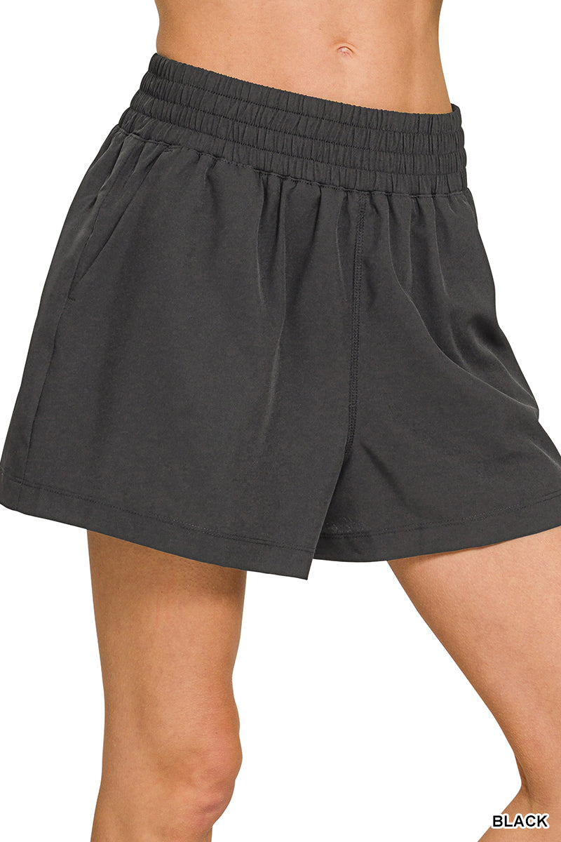 Soft Woven Lined Shorts