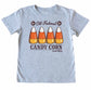 Kids Candy Corn Short Sleeve Tee