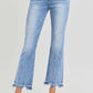 High Rise Cropped Slim Jeans