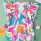 Colorful Abstract Blouse