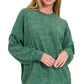 Green Sweater With Pocket