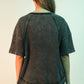 NT12086X-PLUS SIZE Mineral Washed Ribbed Knit Casual Top