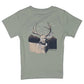 Boys Buck SS Sage Tee