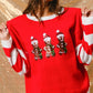 Red Gingerbread Sweater