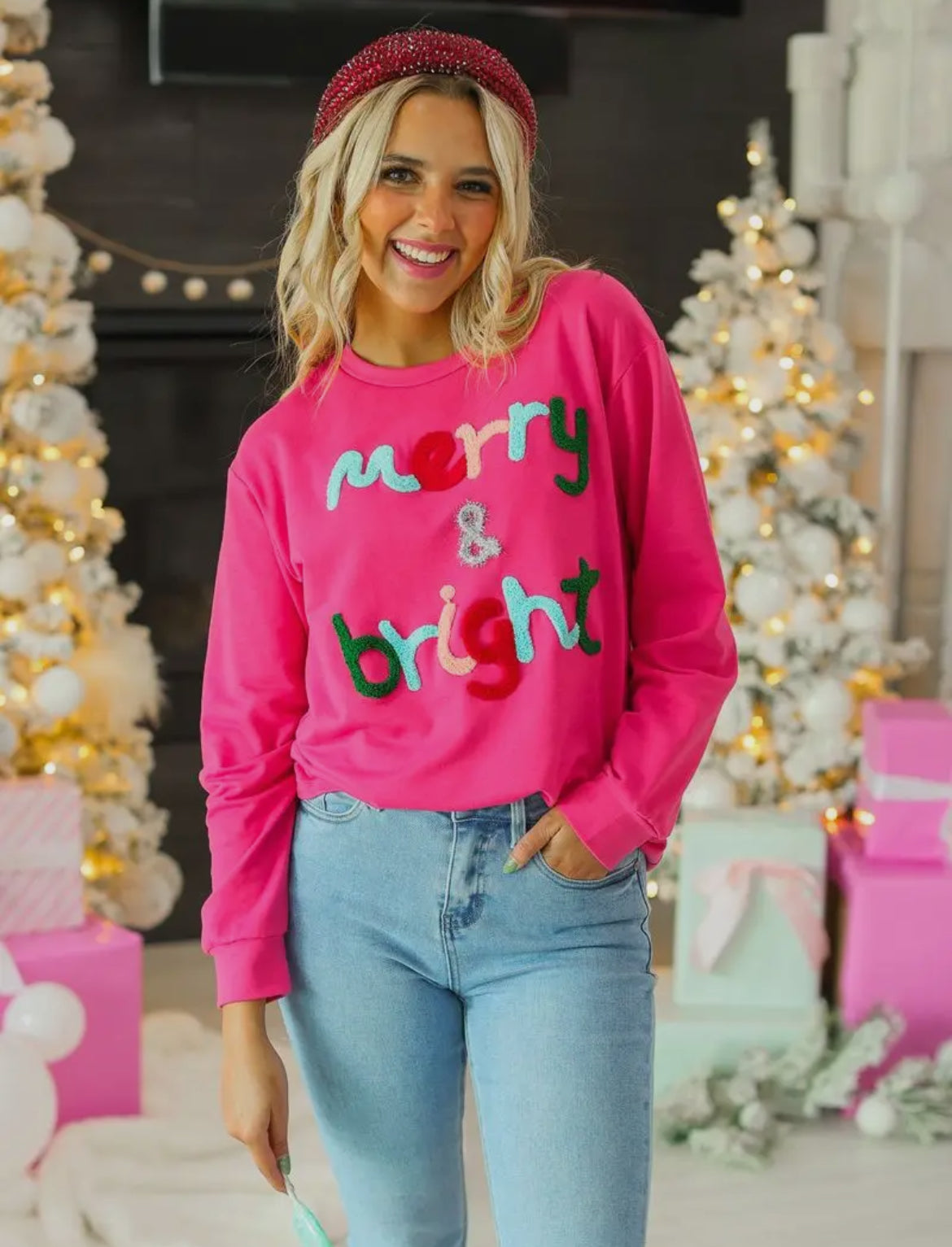 Merry and Bright Top