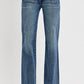 Tummy Control High Rise Long Straight Jeans