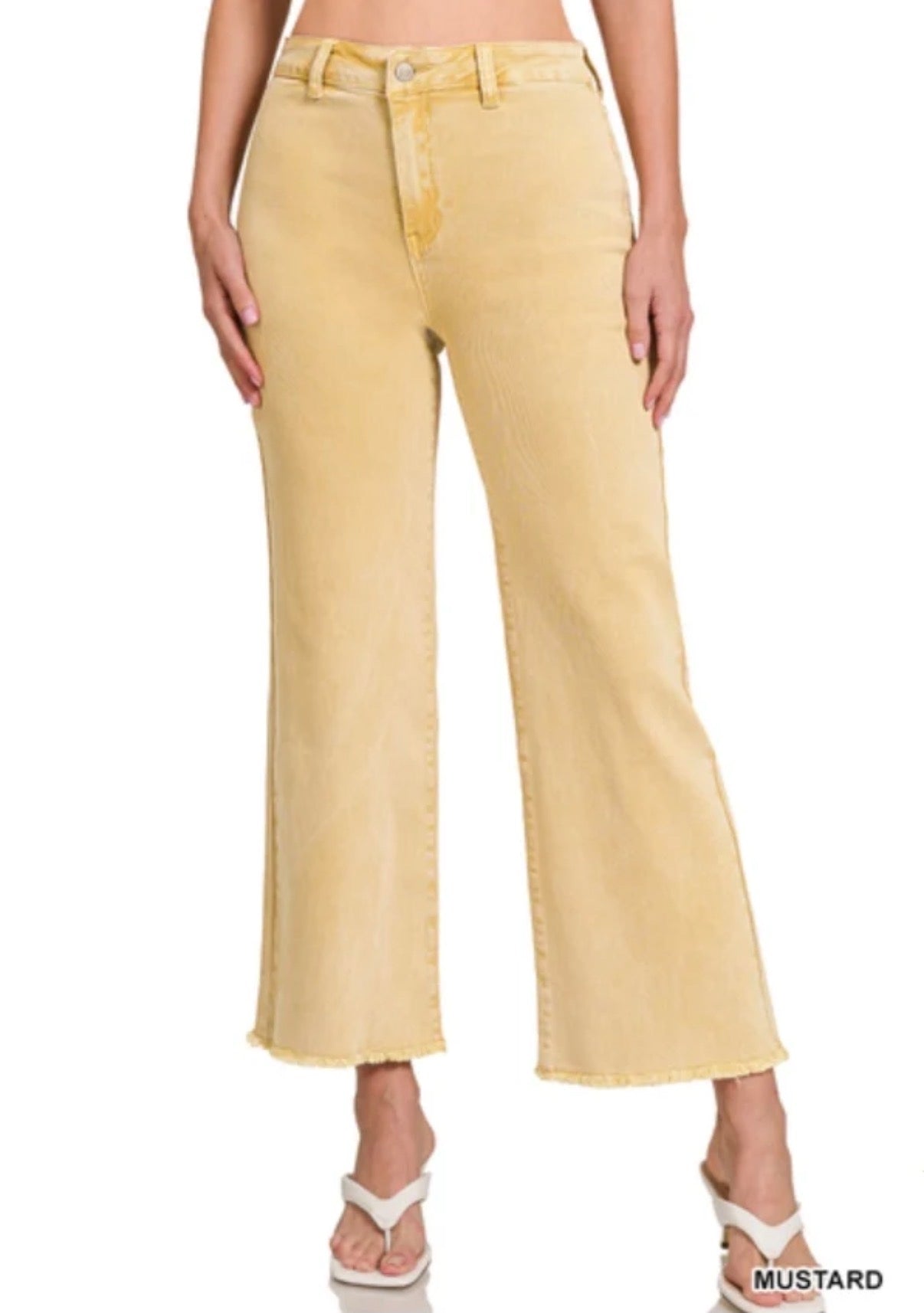 Acid Wash Summer Jeans