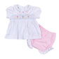 Ice Cream Classics Smocked Collared Diaper Cover Set