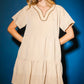 Mocha V-Neck Dress