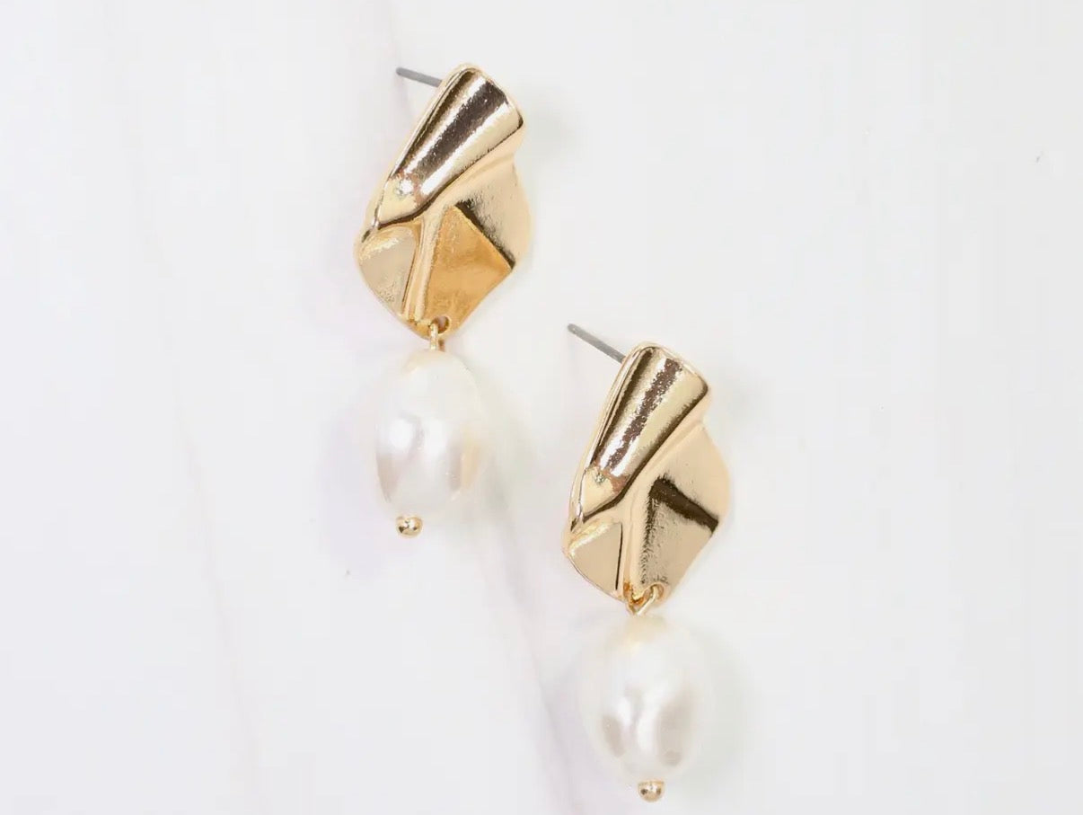 Torrington Pearl Drop Earrings