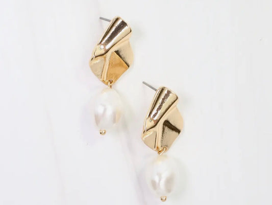 Torrington Pearl Drop Earrings