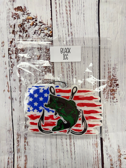 American Flag Bass Freshie