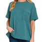 Teal Pocket Top