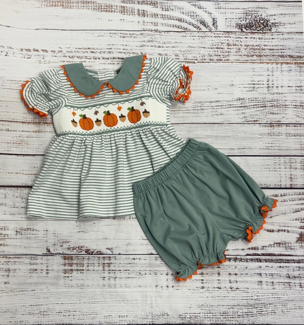 Pumpkin Patch Bloomer Set