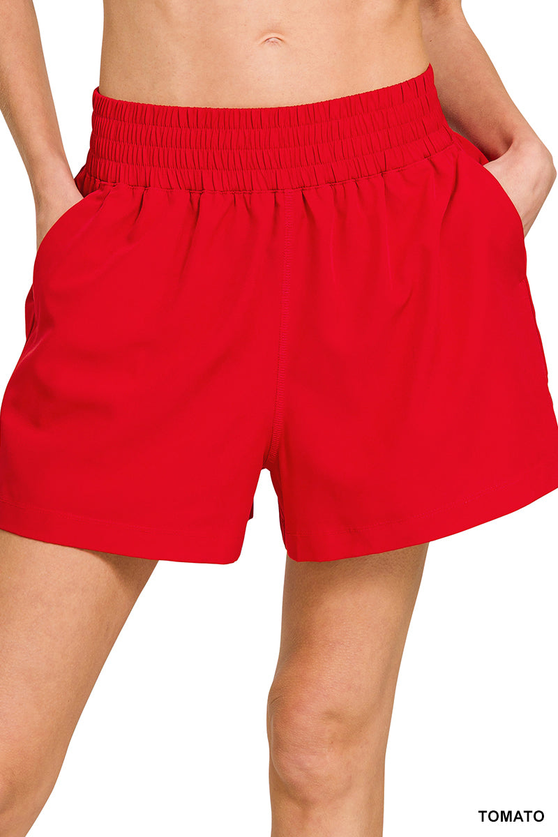 Soft Woven Lined Shorts