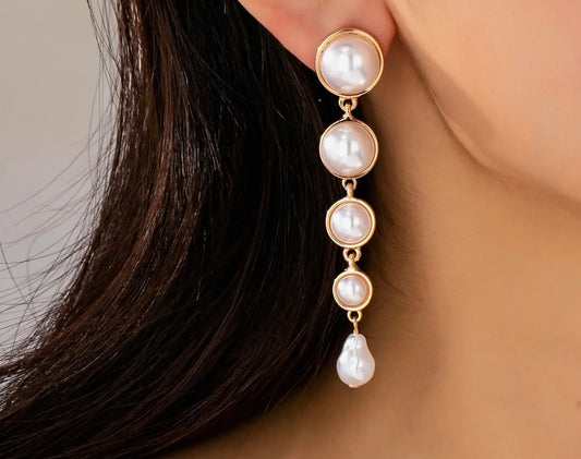 Pearl Drop Earrings