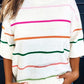 Colorful Stripe Top