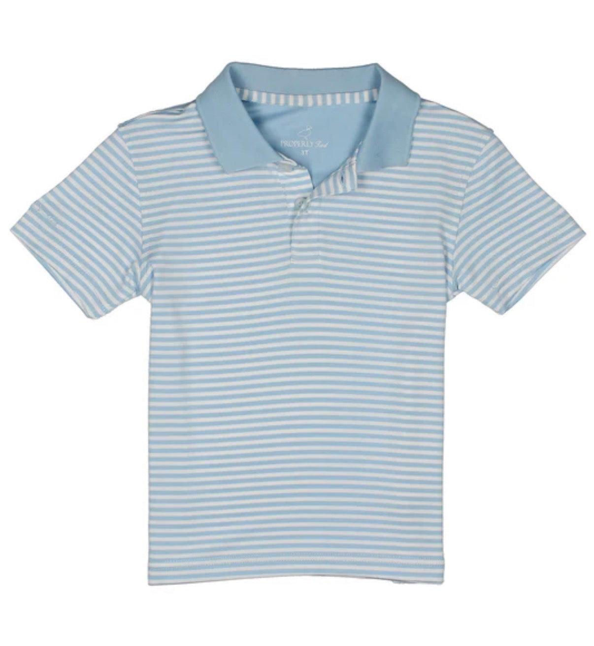 Boys Dallas Powder Blue Polo