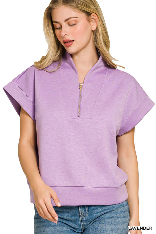 Scuba Quarter Zip Top