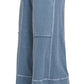 French Terry Exposed Seam Pants