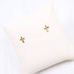 Anmore Cross Stud Earring GOLD
