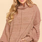 Mocha Turtle Neck Sweater