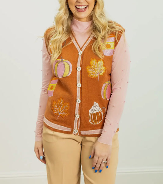 Festive Fall Vest