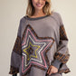 Star Washed Terry Pullover